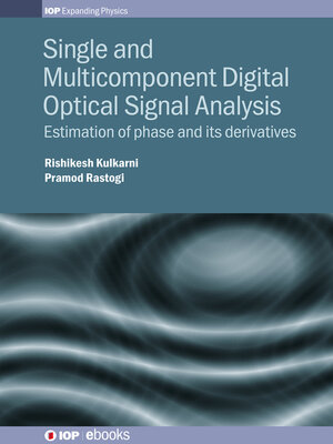 cover image of Single and Multicomponent Digital Optical Signal Analysis
